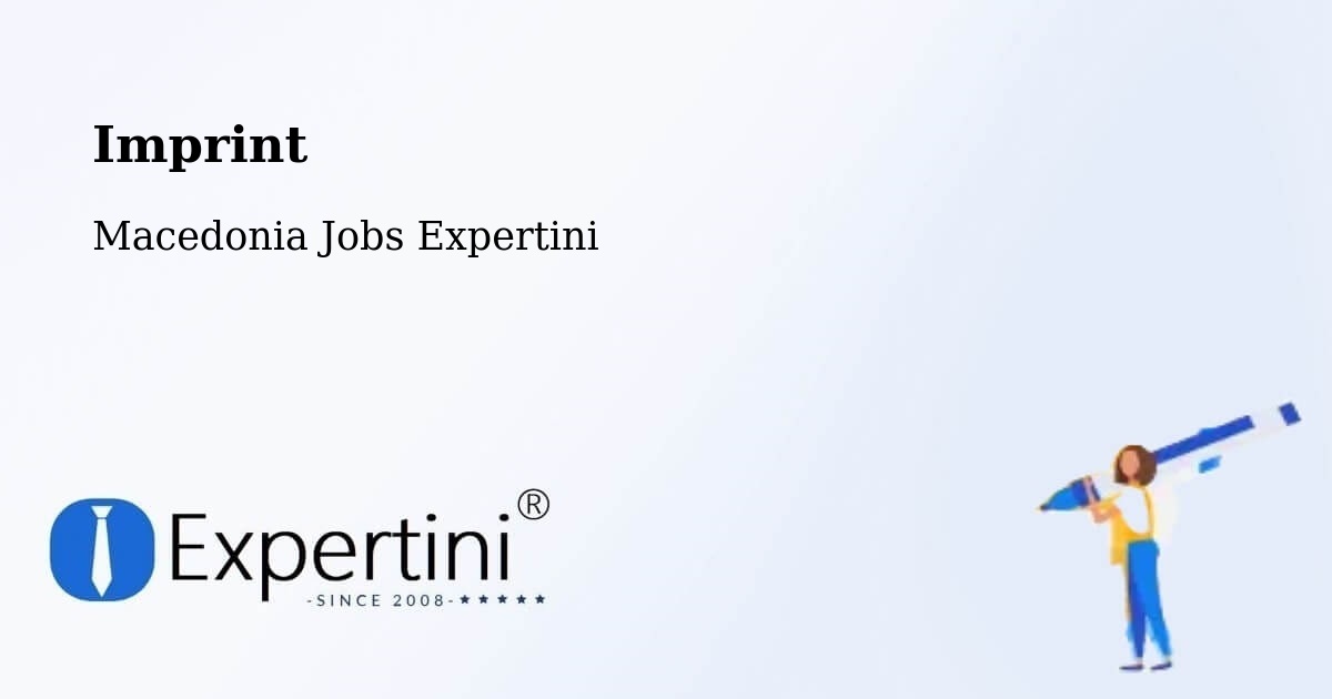 Imprint – Vataša - Macedonia Jobs Expertini
