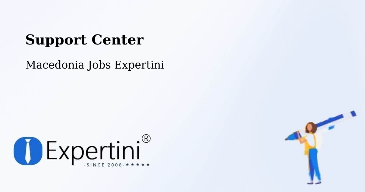 Support Services – Vataša - Macedonia Jobs Expertini